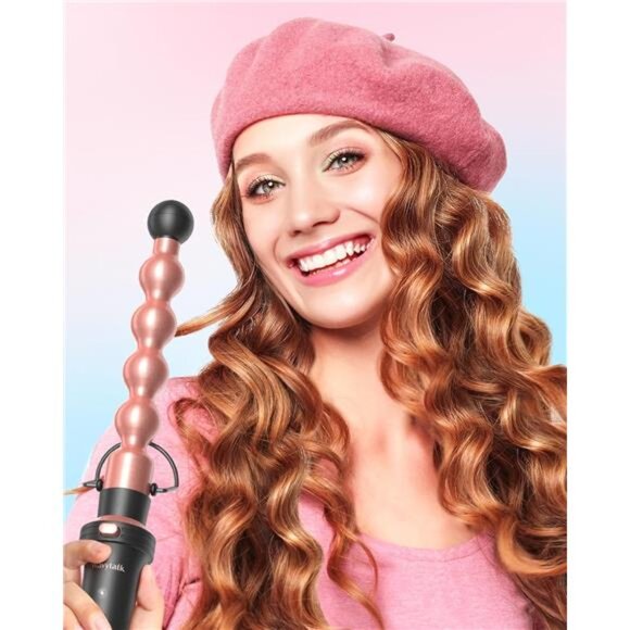 5 in 1 Curling Wand Set, Multi Curl, Curling Wand Set with Curling - Picture 6 of 7